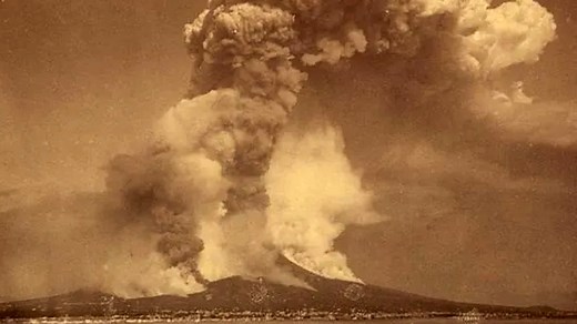 La violenta erupción del volcán Krakatoa: cómo fue el sonido más fuerte registrado en la historia y los destellos que llegaron a Buenos Aires