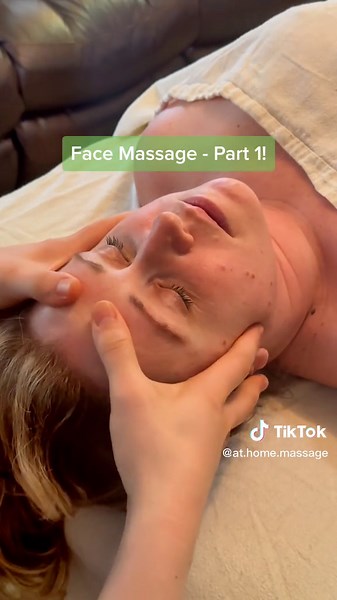 Face Massage - Part 1: Medium Pressure & Repeat 3 to 5x