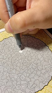 71K views · 1.1K reactions | A drawing I made a while ago, brought to life using a Posca acrylic marker. I love how the metallic finish shifts in the light and adds a new dimension to the patterns. #AbstractArt #Drawing #Zentangle #DaniloRReyesArt #FBLifestyle | Danilo Rodriguez Reyes | Facebook