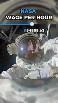 💰 How Much Does a NASA Worker Make Per Hour?🧑‍🚀🌎#job #money #nasa #astronaut