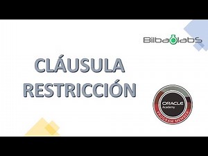 9. Cláusula de Restricción WHERE - ORACLE
