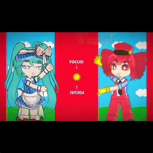 ​Mesmerizer But In Gacha [Collab with: @ .chosichoso In Tiktok]​#hatsunemiku #vocaloid #kasaneteto