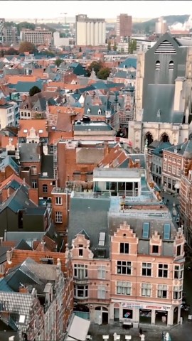 Leuven, Belgium: Drone tour of medieval majesty