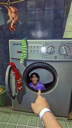 di mesin cuci ada ade #trendingshorts