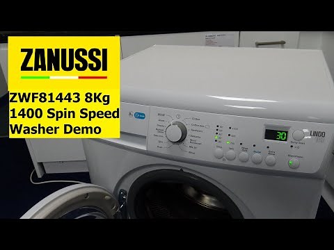 Zanussi ZWF81443 8Kg 1400 Spin Washing Machine
