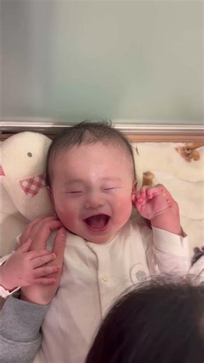 ちっちゃな天使みぃ〜つけたw #赤ちゃん #赤ちゃんのいる生活 #baby #子供 #かわいい #耳かき#笑顔#天使#うちの子が可愛いすぎる