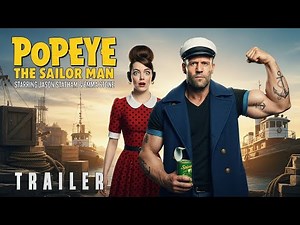 Popeye the Sailor Man (2025) – First Trailer | Jason Statham, Emma Stone