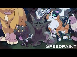 Gray Wing's Goodbye | Warrior Cats Speedpaint