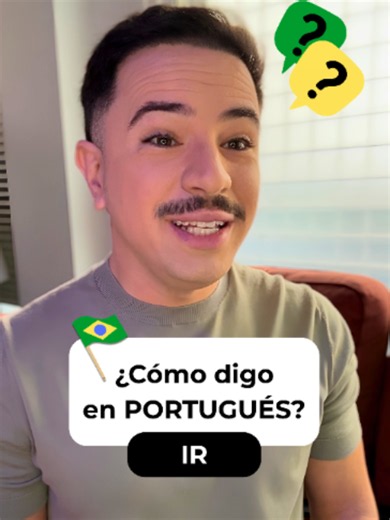 Conjugar IR en portugués: comparación con el español
