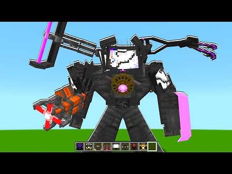 NEW Skibidi Toilet Mod ADDON UPDATE Part 2 in MINECRAFT PE