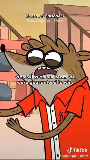 Rigby 😂#regularshow #mordecaiandrigby #benson #pops