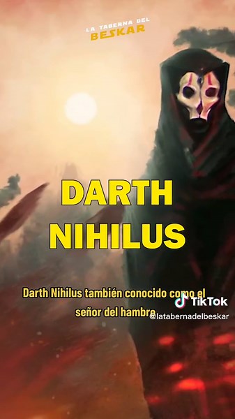 La historia de Darth Nihilus el Señor del Hambre en Star Wars @La Taberna del Beskar #starwars #starwarslegends #darthnihilus #nihilus #legends #sith #ordenjedi #theoldrepublic #knightsoftheoldrepublic #kotor2thesithlords