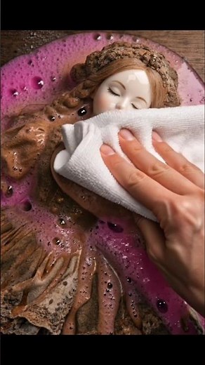 Restoring a 100-Year-Old German Porcelain Doll | Antike Porzellanpuppe Restaurierung 🇩🇪✨