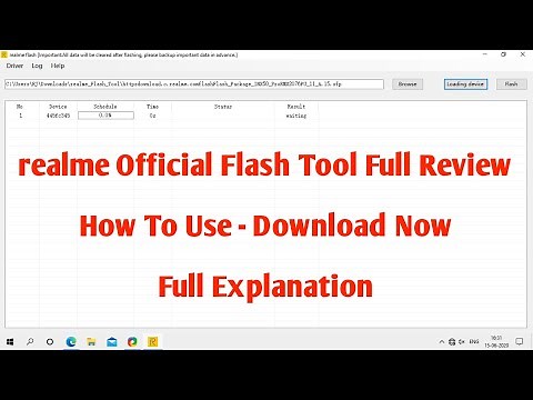 Realme Official Flash Tool Update - Full Explanation - How To Use - Download Link & More 😃 ~ RJ 😁🔥
