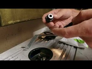 Scheppach HF60 Tischfräsmaschine umrüsten auf Spannzange 1/4 Zoll.