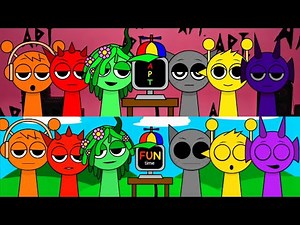 SPRUNKI VS SPRUNKI INCREDIBOX - APT (COVER/ORIGINAL) #sprunki #sprunkiincredibox #sprunkimod