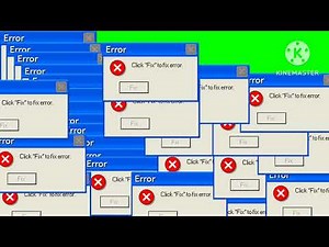 Windows xp error green screen video