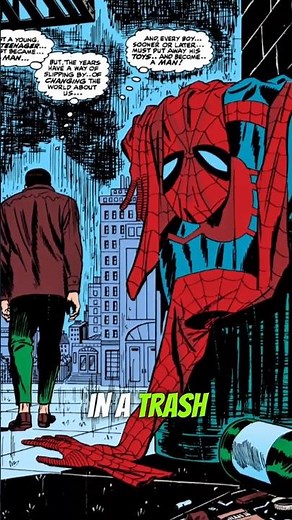 Spider-Man Quit. Threw The Suit In A Bin. Walked Away. #shorts #marvel #comicinsights #marvelcomics