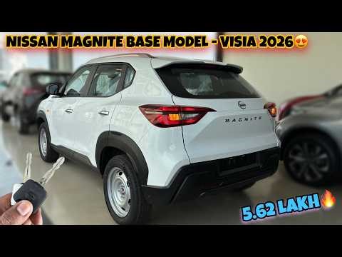 Nissan Magnite 2026 Base Model😍| Magnite Visia 2026 Review❤️