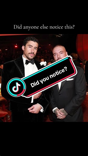 Bad Bunny looked soo handsome at the Grammy’s but something was off!! #badbunny #badbunnygrammy