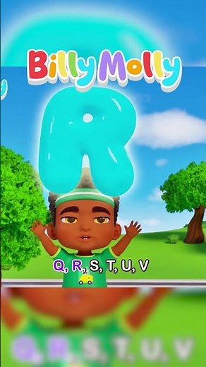 Learn Alphabets with ABC Balloon | Shorts | Billy Molly - Nursery Rhymes