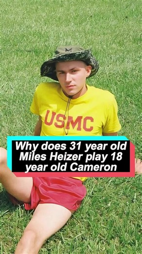 Why does 31-year-old Miles Heizer insist on playing an 18-year-old character in Boots The real reason is heartbreaking #MilesHeizer #Boots #us #usa #bootseason #celebrity | The Celeb Insider