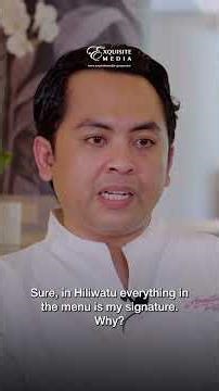 Up Close & Personal - Executive Chef Ida Bagus Ananta Putra at Hiliwatu, Bali Ubud