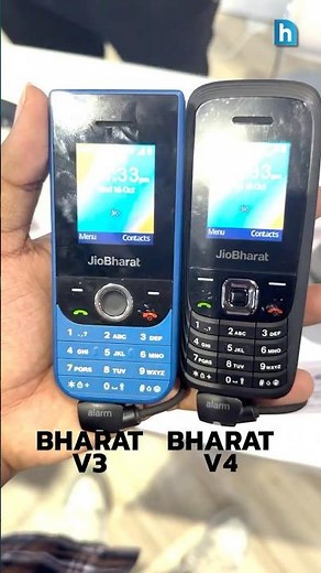 JioBharat V3, Bharat V4 First Look, Hands-On Review #Shorts