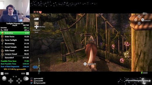 Twilight Princess HD Any% Speedruns