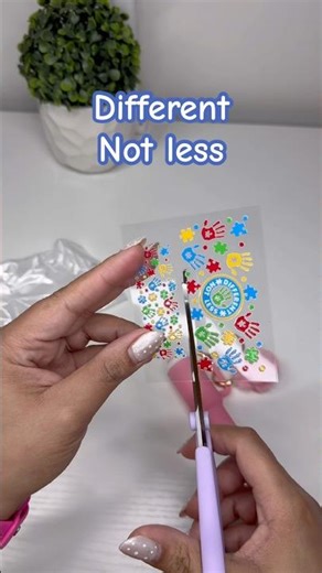 🧩💙Autism Awareness Keychain! #autismawareness #autismacceptance #autismfamily #packanorderwithme