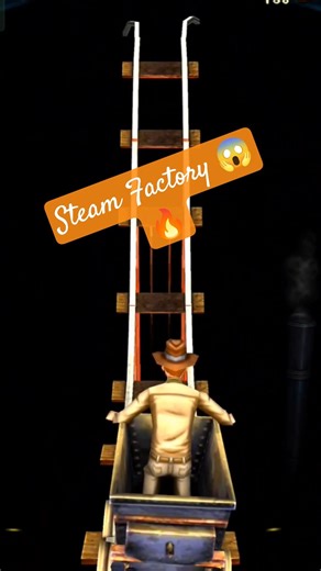 Rail Gameplay 😱 Steam Factory 🏭 #shorts #trending #viral #shortsviral #games #railway #song #funny