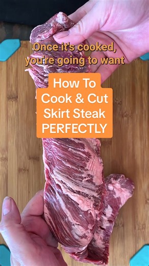 Slicing skirt steak properly is more important than how you cook it and how you season it. Learn to slice it, and your steak will be better than ever. Then you can play with seasonings and cooking methods to your heart's content. #beef #steak #skirtsteak #skirtsteakrecipes #steakmealideas #howtocooksteak #howtoslicesteak #cookingtips #meatrecipes