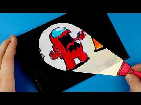 10 Among Us Paper Crafts + Step by Step Tutorials! ✂️