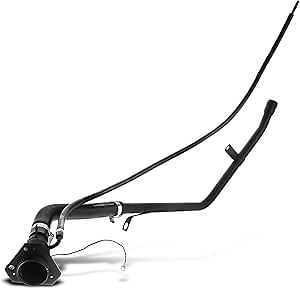 A-Premium Fuel Tank Filler Neck Pipe Hose Compatible with Chevrolet Tahoe 2005-2006, V8 5.3L, Flex Fuel, Replace# 10390309, 15186396