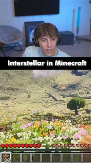 Interstellar in Minecraft...