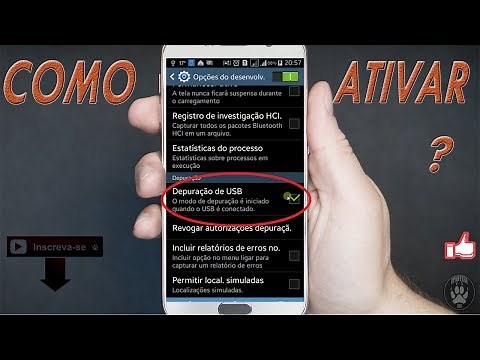 Como ativar a depuração USB no celular Samsung