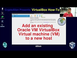 VirtualBox How-To: Add Existing Virtual Machine (VM) to new Host Without Export or Import