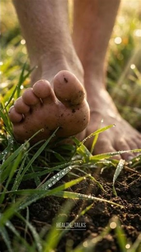 Benefits of Earthing. #shorts