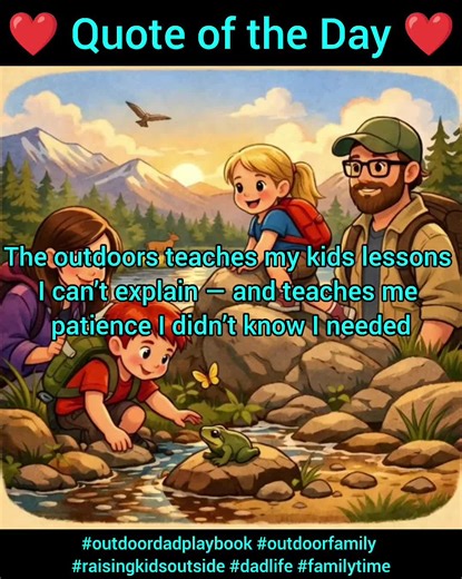 Lessons from Nature for Families: Outdoor Parenting