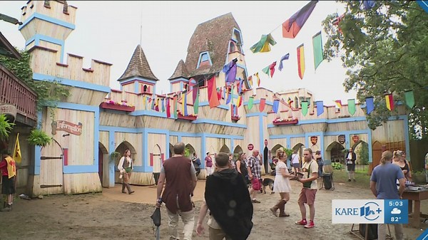 Rain can’t dampen the spirit: Minnesota Renaissance Festival returns 4 months after devastating fire