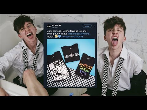 THERES MILES MERCH AT HOTTOPIC