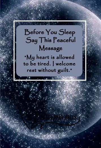 Finding Comfort in Grief: Nighttime Affirmations