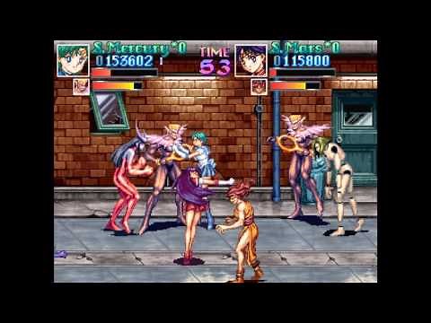 Pretty Soldier Sailor Moon (Arcade) Playthrough
