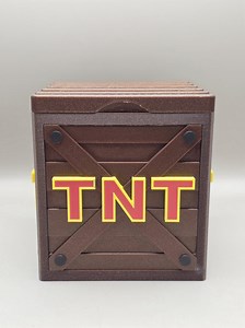 3D Printed TNT Crate Box: Gamer Room Decor - Etsy