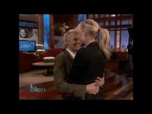 Ellen and Portia Kiss Love