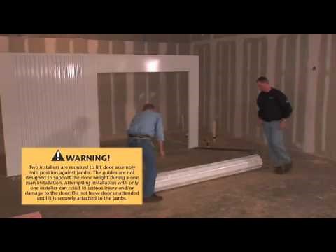 Light Duty Roll Up Sheet Door Installation
