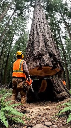 The Massive Trunk Crashes Down With Brutal Force.