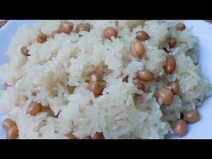 Cách nấu XÔI ĐẬU PHỘNG NƯỚC CỐT DỪA đơn giản mà ngon