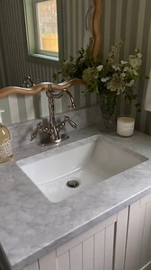 1.4K views | "DIY Striped Wallpaper—Because Custom is Always Better!...