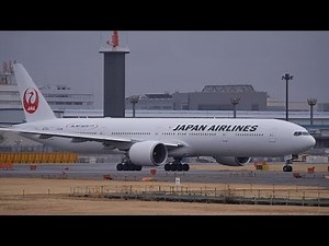 JAL Boeing 777-300ER JA731J Takeoff from NRT 16R